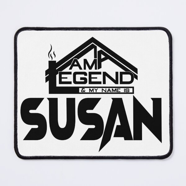Item preview, I am a Legend & My Name Is Susan ( I am Legendary ) designed and sold by koreatvtea.