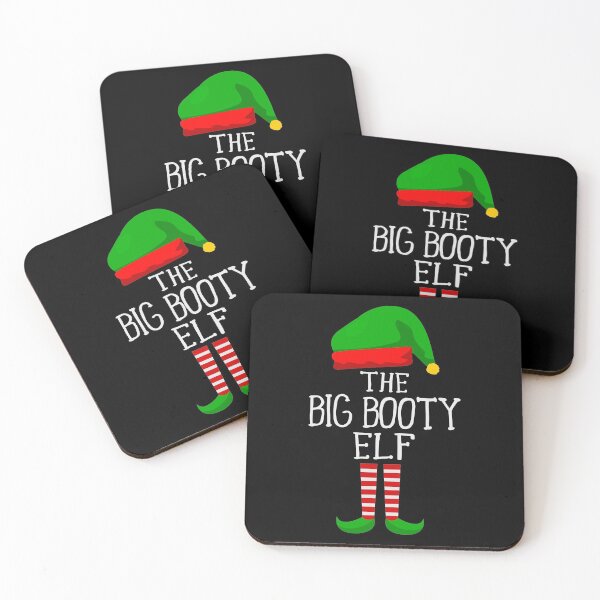 Item preview, The Big Booty Elf - Funny Christmas Costume Pajama  designed and sold by thecooltable.