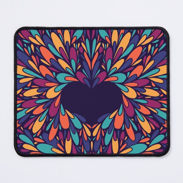Item preview, Colorful Blossoming Heart designed and sold by kallyfactory.
