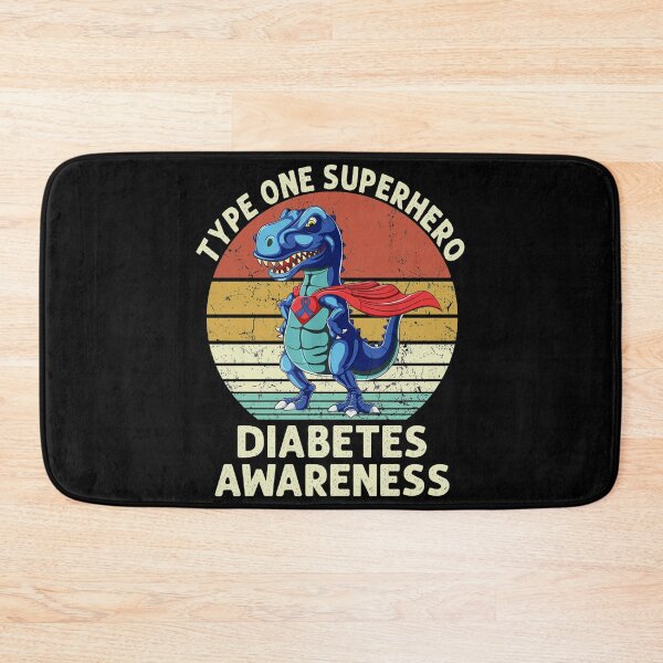 Item preview, Type One Warrior Diabetic Trex Dino Diabetes Awareness Month designed and sold by Delores Kinder.