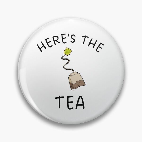 Item preview, Here's the Tea - Teabag Design designed and sold by LiToDesignCo.
