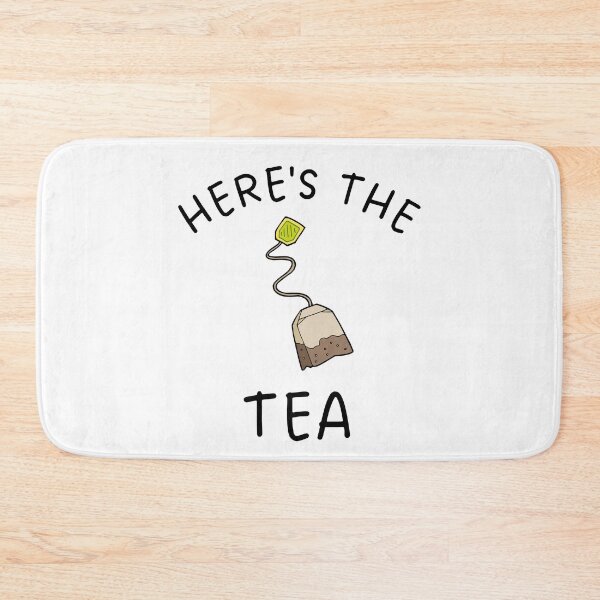 Item preview, Here's the Tea - Teabag Design designed and sold by LiToDesignCo.