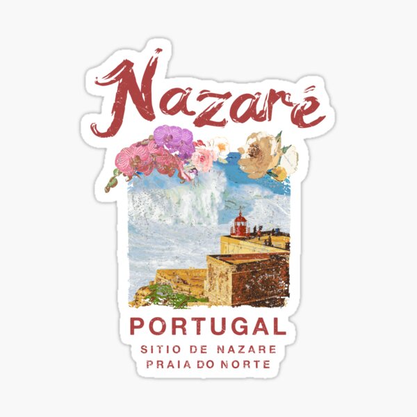 Artikel-Vorschau von NAZARE Portugal Big Wave Vintage Surfen, designt und verkauft von IronEcho.
