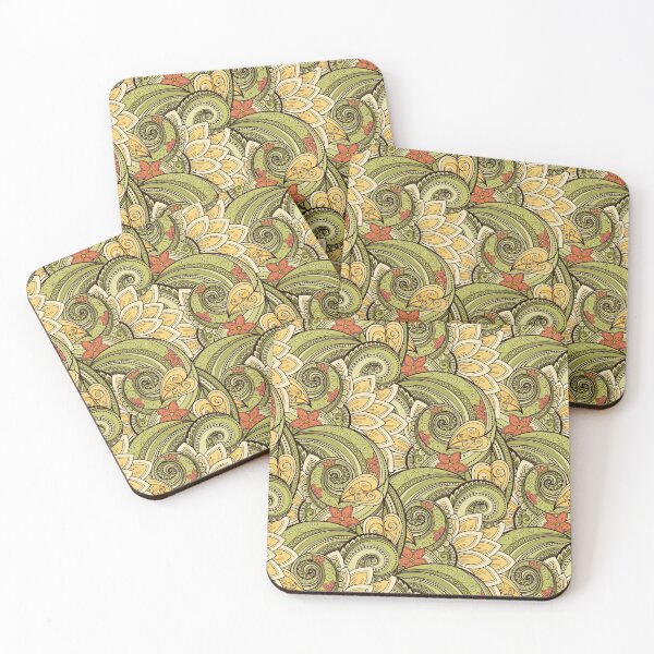 Item preview, Paisley Print with Vintage Floral Motifs designed and sold by lissantee.