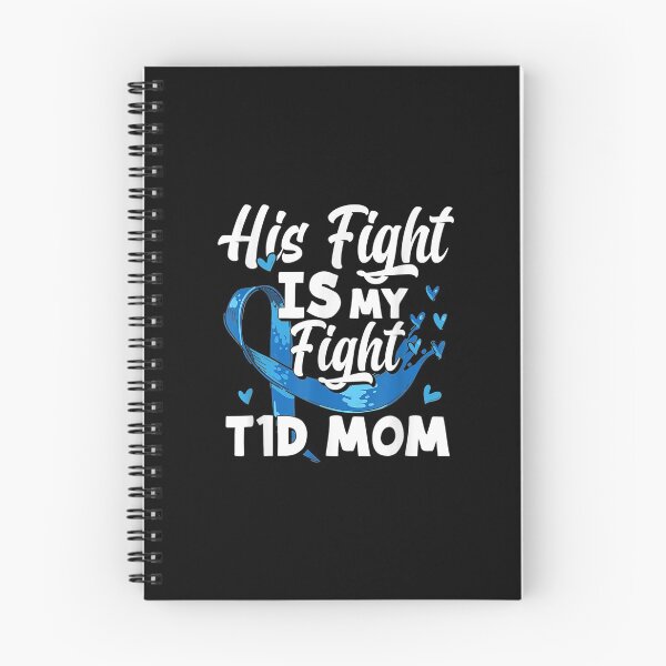 Item preview, Womens His Fight Is My Fight T1D Mom Diabetes Awareness designed and sold by Delores Kinder.