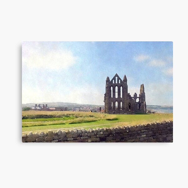 Whitby Abbey Canvas Print