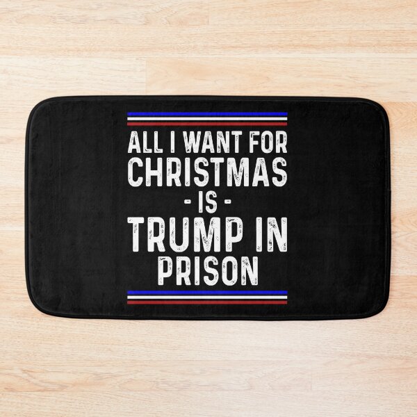 Item preview, All I want for Christmas is Trump in prison designed and sold by MichaelPrado.