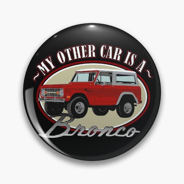 Item preview, My other car is a Ford Bronco (red on black) designed and sold by Groenendijk.