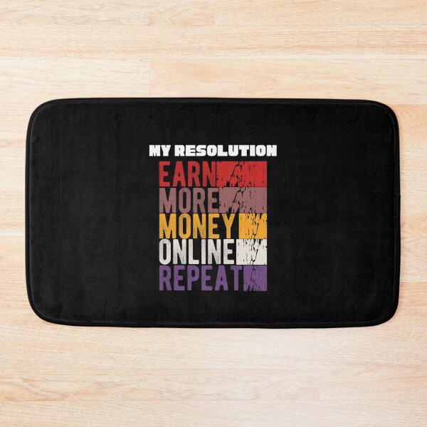 Item preview, My New Year’s Resolutions-Motivational Quotes designed and sold by theredsharp.