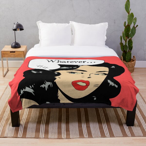Item preview, Whatever Black Hair Comic Girl designed and sold by Imakeyouhappy.