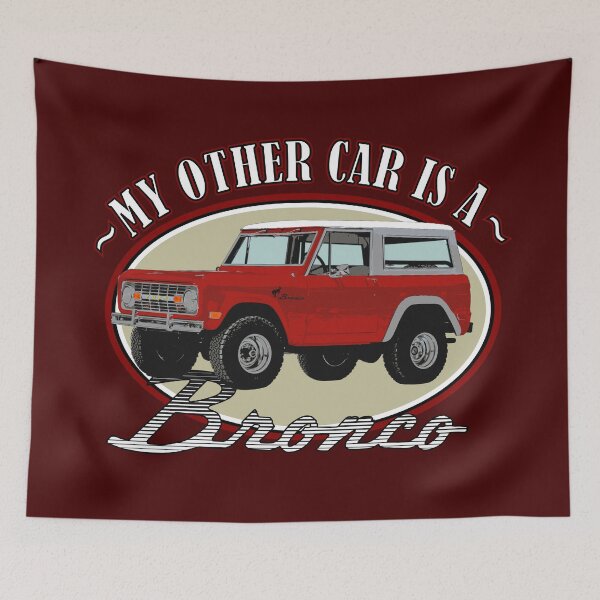 Item preview, My other car is a Ford Bronco (red on red) designed and sold by Groenendijk.