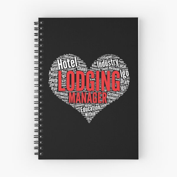 Item preview, Lodging manager Heart Shape Word Cloud Design graphic designed and sold by theodoros20.