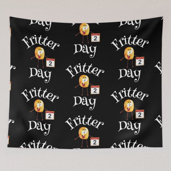 Item preview, National Fritter Day, Fritter Day designed and sold by SportyDogShop.