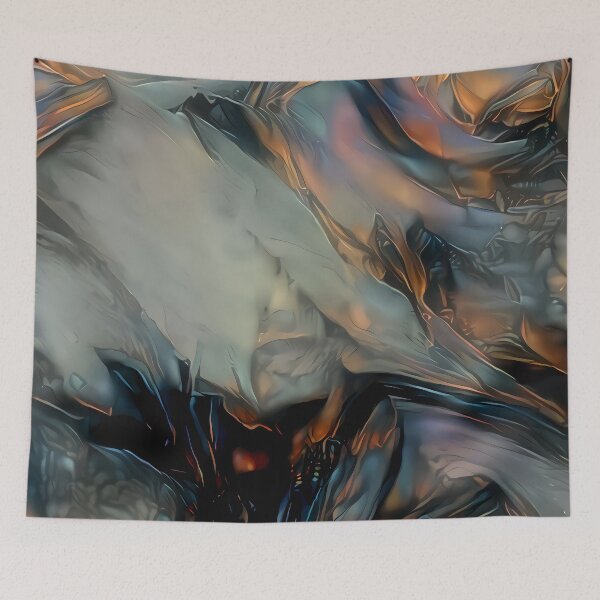 Item preview, Metallic mountain designed and sold by watwateroo.
