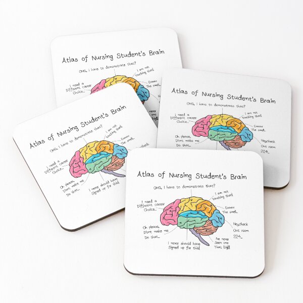 Item preview, Nursing Student's Brain designed and sold by Raminovitch.
