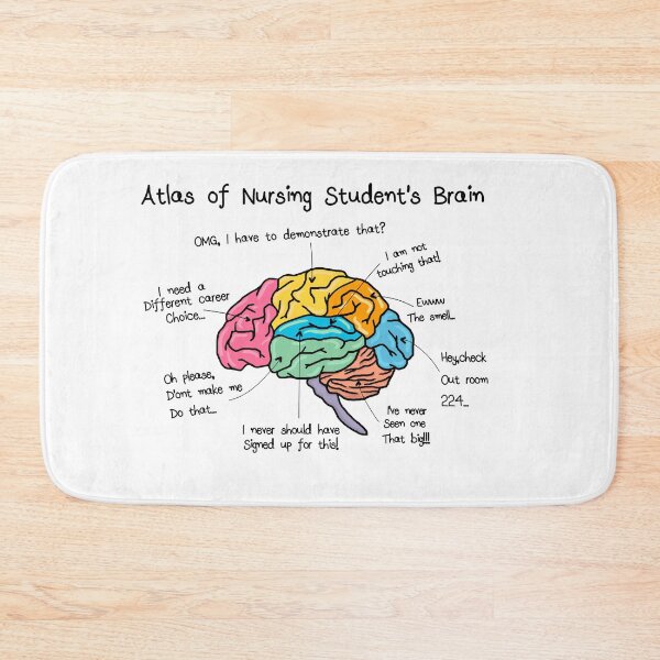 Item preview, Nursing Student's Brain designed and sold by Raminovitch.