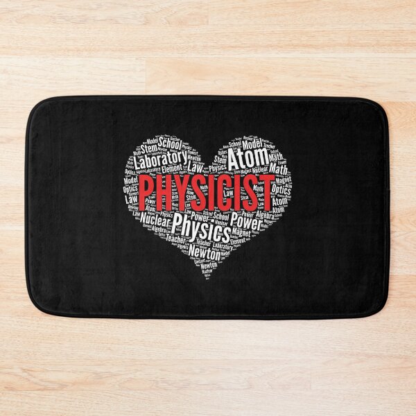 Item preview, Physicist Heart Shape Word Cloud Scientist print designed and sold by theodoros20.