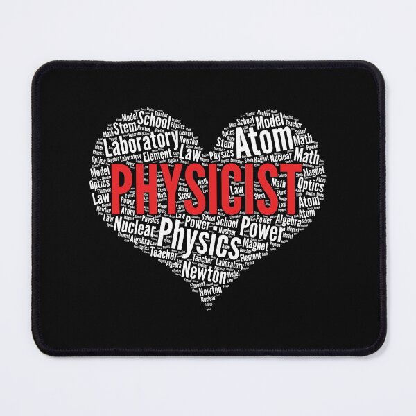 Item preview, Physicist Heart Shape Word Cloud Scientist print designed and sold by theodoros20.