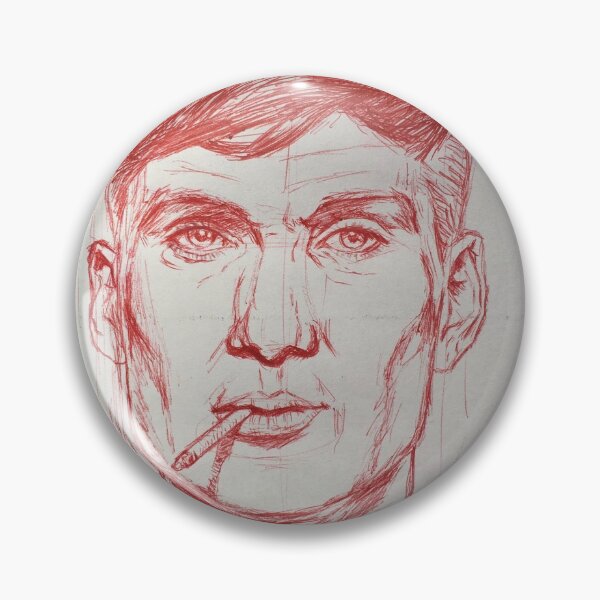 Item preview, Tommy Shelby drawing red pen designed and sold by cassiofrade.