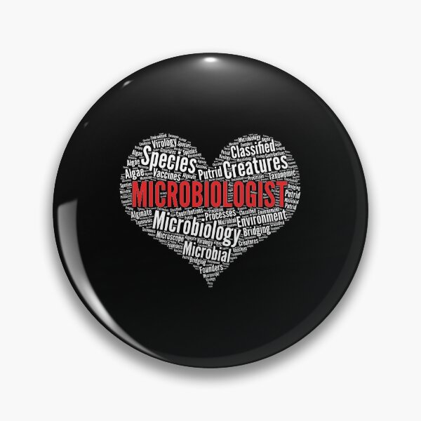 Item preview, Microbiologist Heart Shape Word Cloud Design Microbiology print designed and sold by theodoros20.