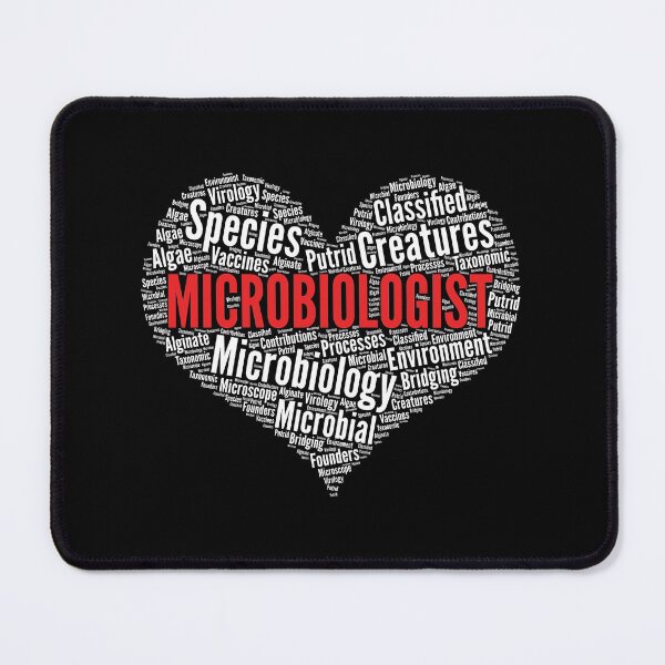 Item preview, Microbiologist Heart Shape Word Cloud Design Microbiology print designed and sold by theodoros20.