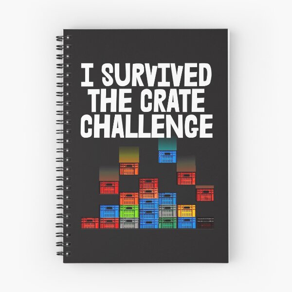 Item preview, I Survived The Crate Challenge designed and sold by Bendthetrend.