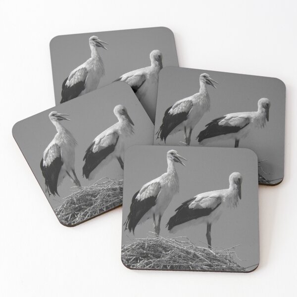 Item preview, Storks in a nest designed and sold by Jacob Riley.