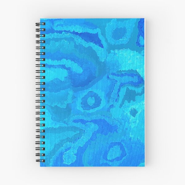 Item preview, Blue Pattern Acrylic Painting on Canvas designed and sold by Ebycreations.