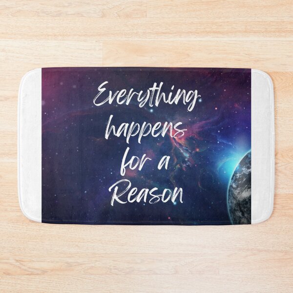 Item preview, Everything happens for a Reason  designed and sold by MotivationalHub.