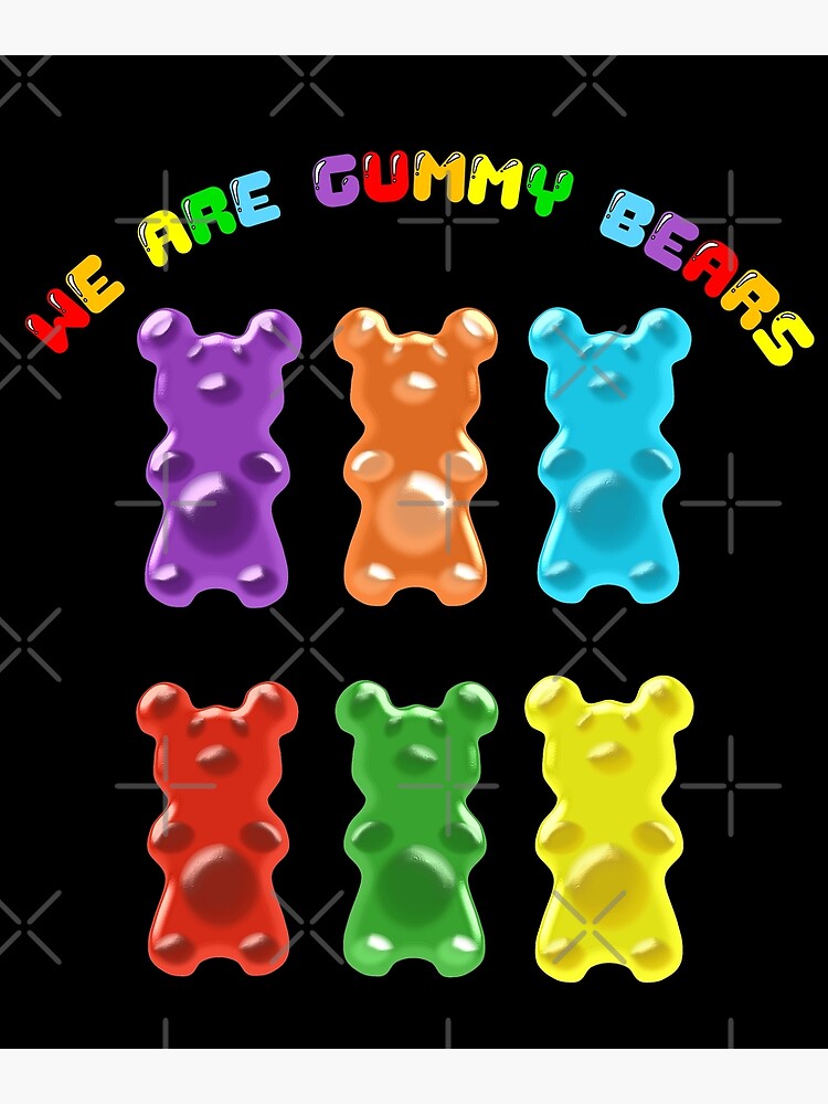  Gummy Bear & Friends Backdrop Poster Anime Kids