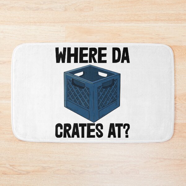 Item preview, Where Da Crates Are designed and sold by Bendthetrend.