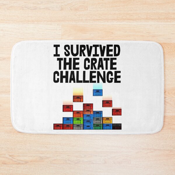 Item preview, I Survived The Crate Challenge designed and sold by Bendthetrend.