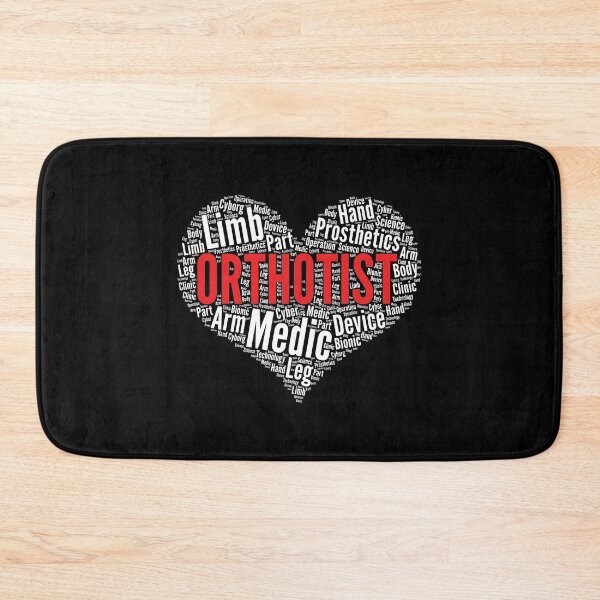 Item preview, Orthotist Heart Shape Word Cloud Design design designed and sold by theodoros20.