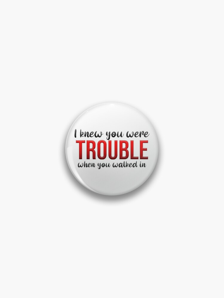 I Knew You Were Trouble Taylor Swift Sticker for Sale by Mint-Rose