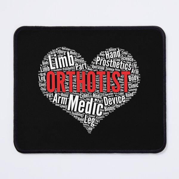 Item preview, Orthotist Heart Shape Word Cloud Design design designed and sold by theodoros20.