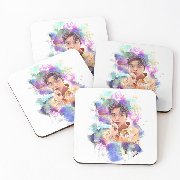 Item preview, NCT127 Johnny colorful art designed and sold by Lajibolalaa.