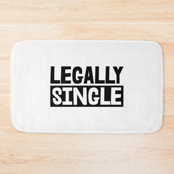 Item preview, Legally Single designed and sold by Bendthetrend.