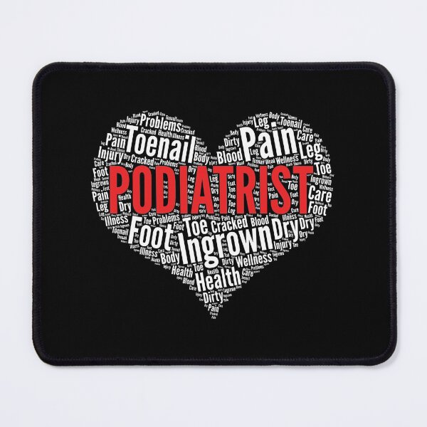 Item preview, Podiatrist Heart Shape Word Cloud Foot doctor graphic designed and sold by theodoros20.