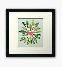 Flamingos Framed Print