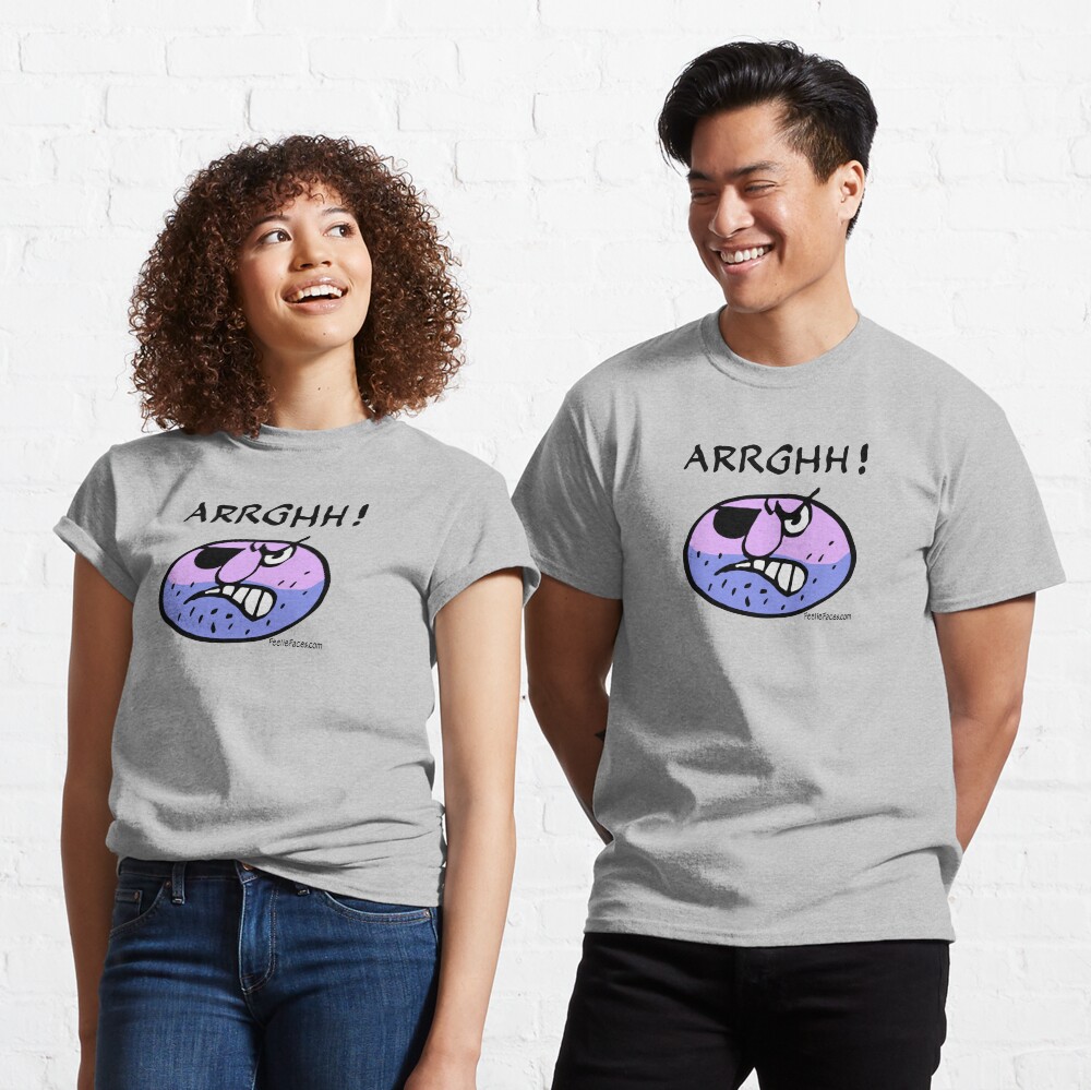 Item preview, Classic T-Shirt designed and sold by FeelieFaces.