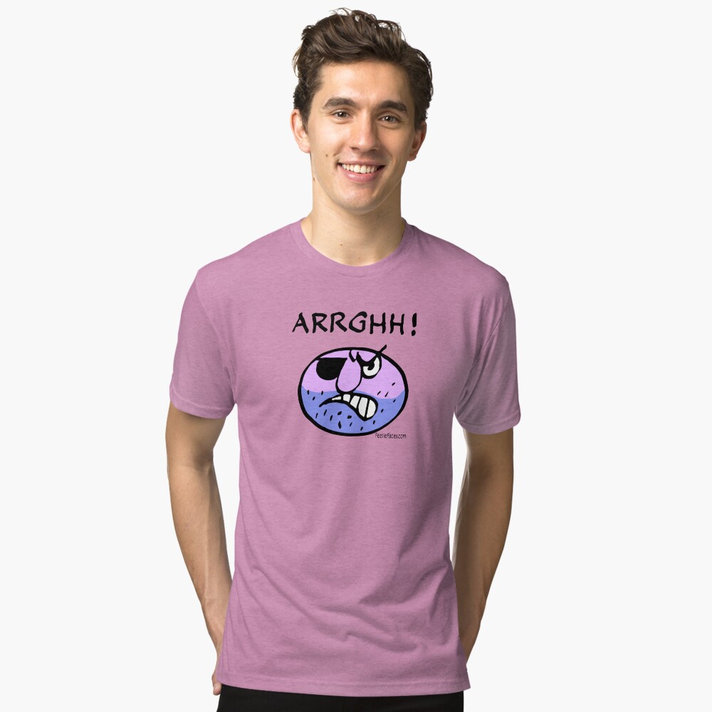 Item preview, Tri-blend T-Shirt designed and sold by FeelieFaces.