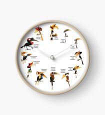 The Hornbill Wall Clock Clock