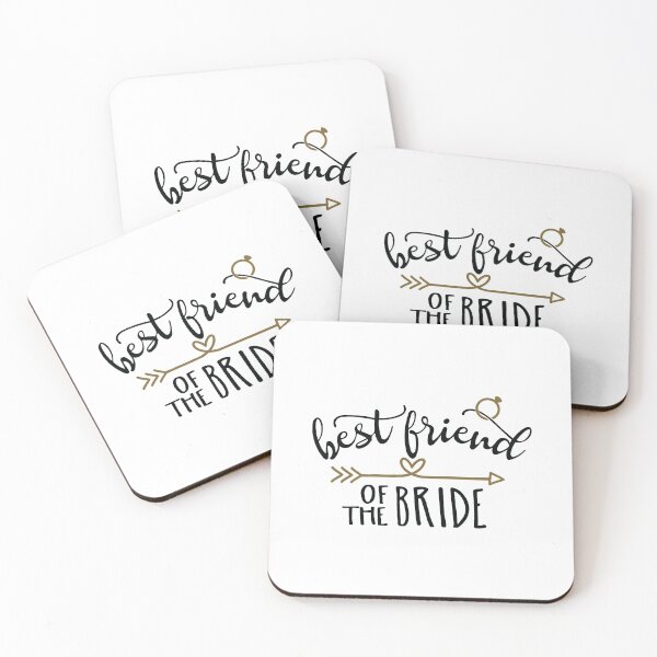 Item preview, Best Friend of the Bride Team Bride Wedding Hen Party Inspiration Joy Mood designed and sold by DesignByHeartUK.