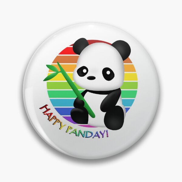 Item preview, Cute animal friendly panda NEW designed and sold by smokylemon.