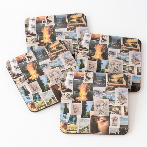 Item preview, Art Mood Board (collected artwork from various artists) designed and sold by artsmila.