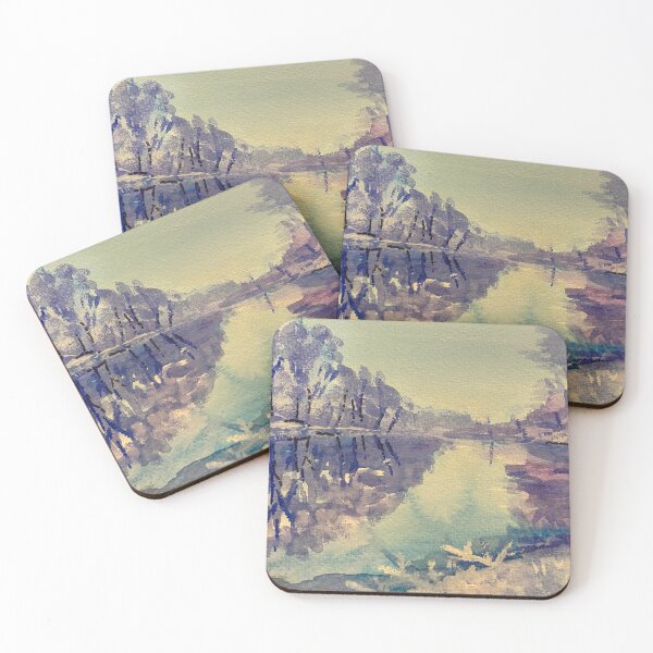 Item preview, Watercolor Landscape Painting designed and sold by TheArtCave.