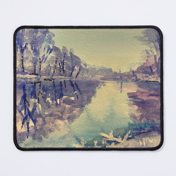 Item preview, Watercolor Landscape Painting designed and sold by TheArtCave.