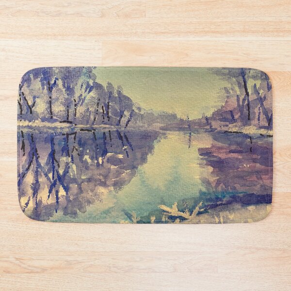 Item preview, Watercolor Landscape Painting designed and sold by TheArtCave.
