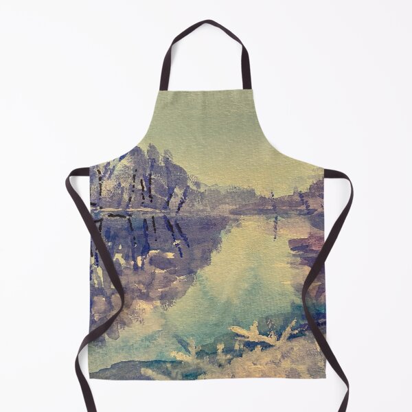 Item preview, Watercolor Landscape Painting designed and sold by TheArtCave.