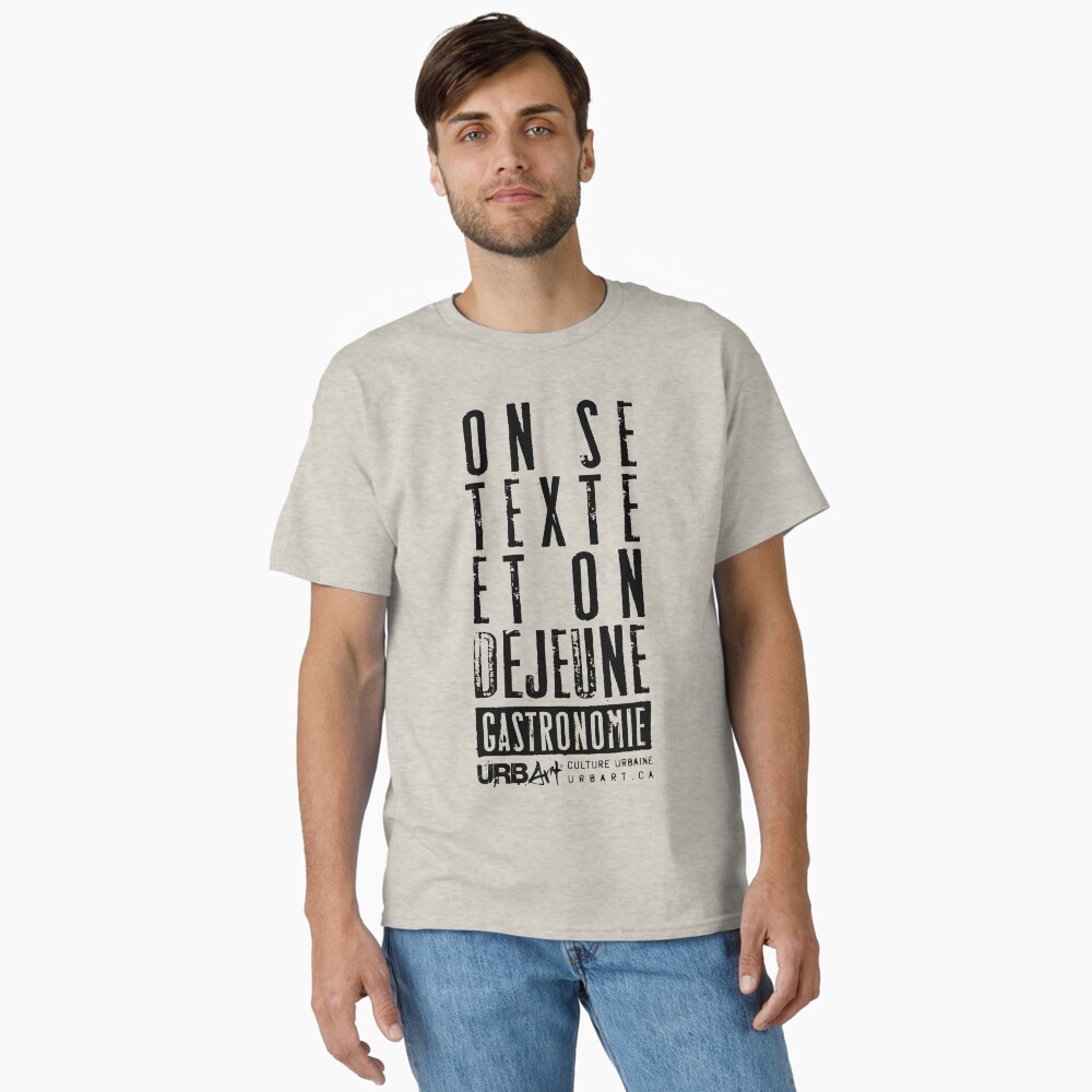Aperçu de l'œuvre T-shirt classique créée et vendue par UrbArt.